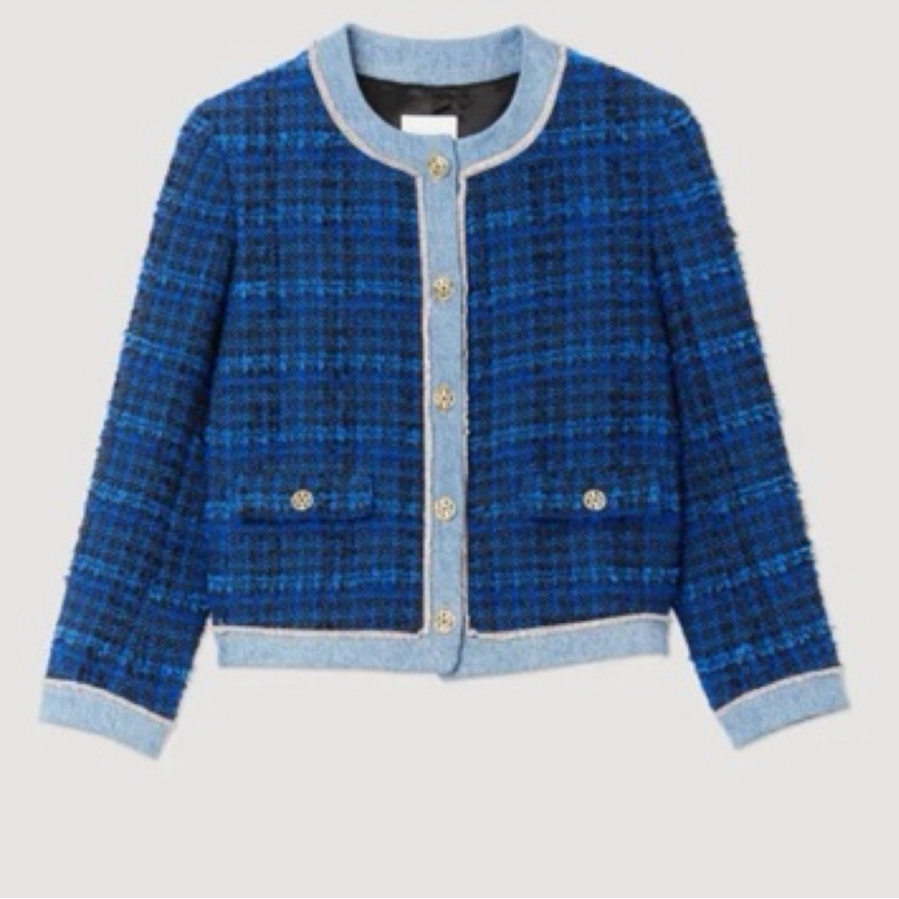 Sandro Astro Tweed Jacket